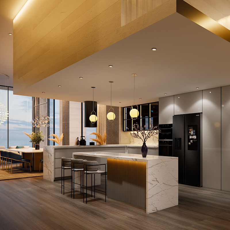 Elite Tower detalles de departamento