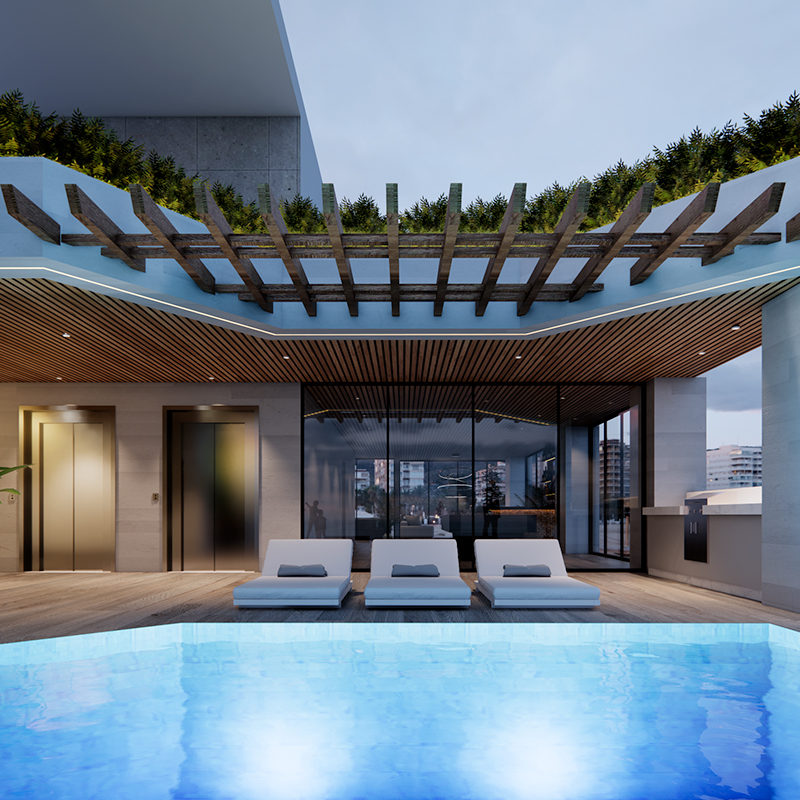 Elite Tower detalles de departamento